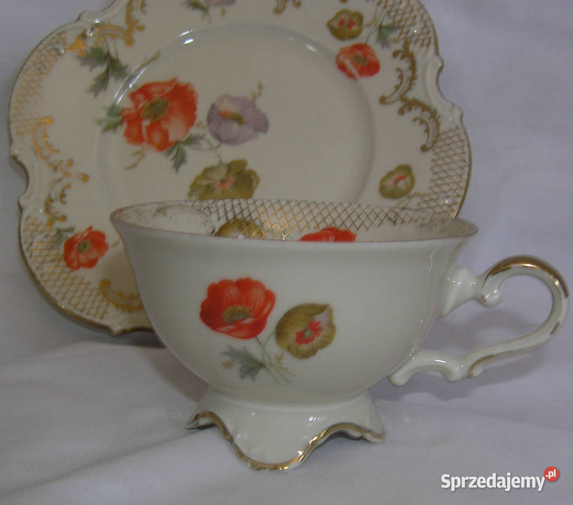 filiżanka i talerz vintage A SchweigDd Bartków