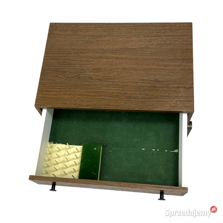 Modernistyczny niciak z organizerem NRD lata 60 Warszawa