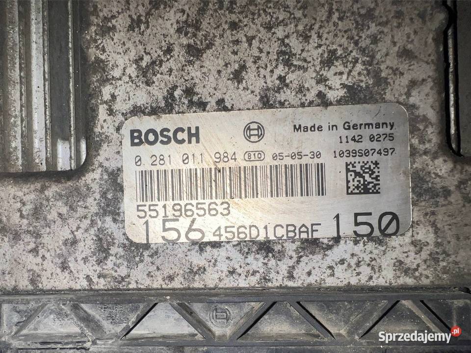 Komputer moduł silnika Alfa Romeo 156 19 jtd osobowe