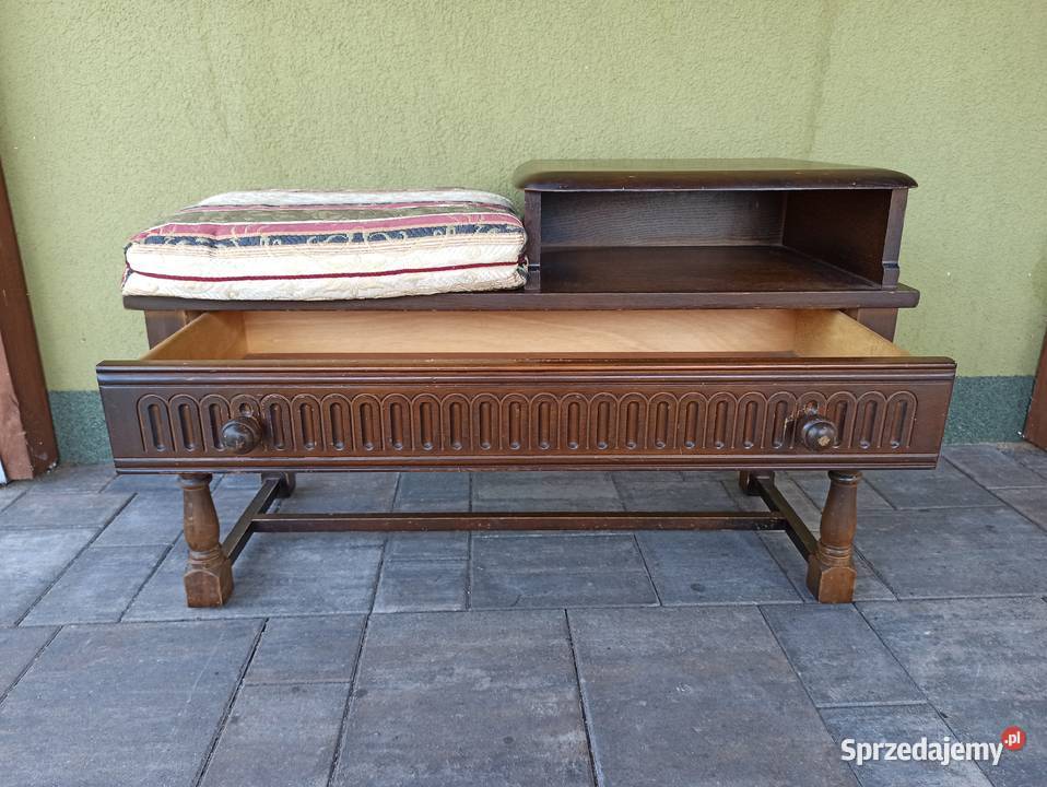 stylowa ławeczka siedzisko stolik Budzyń sprzedam