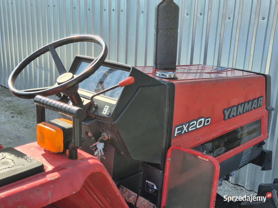 Traktorek traktor YANMAR FX20D 20 44 Napęd 4x4 Małuszyn