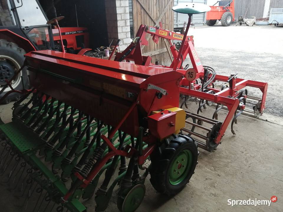 Zestaw uprawowo siewny POM Brodnica siewnik Korytnica