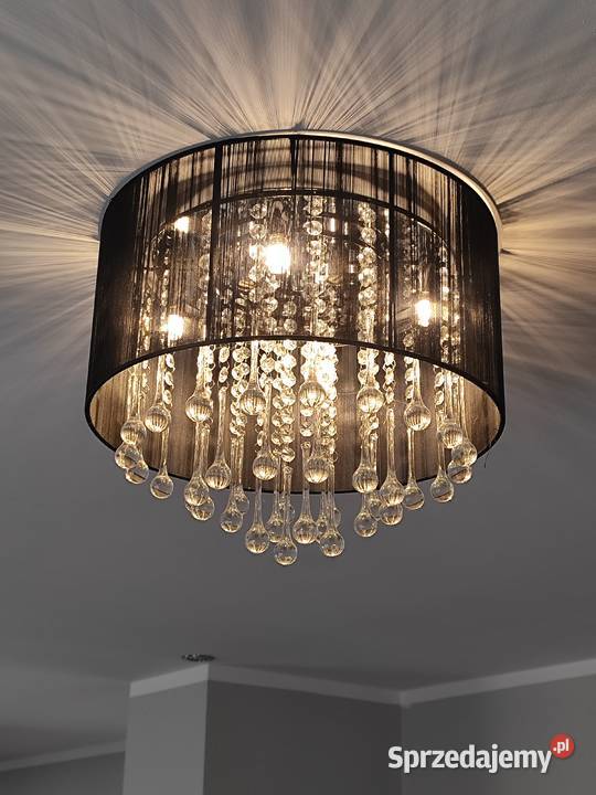 Plafon lampa kryształki Leszno