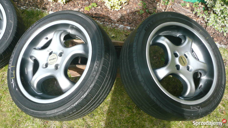 Piękne Felgi ENZO CUP 17 4 OPONY wielkopolskie Kalisz