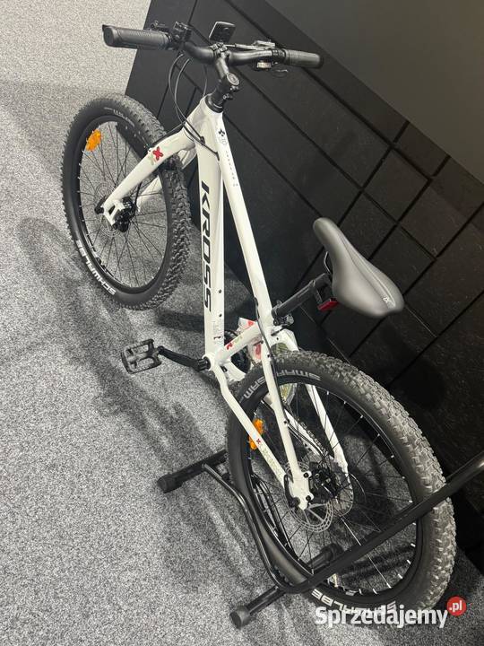 Rower dziecięcy MTB KROSS Level JR 20 Biały Raty Dziecięce Poznań sprzedam