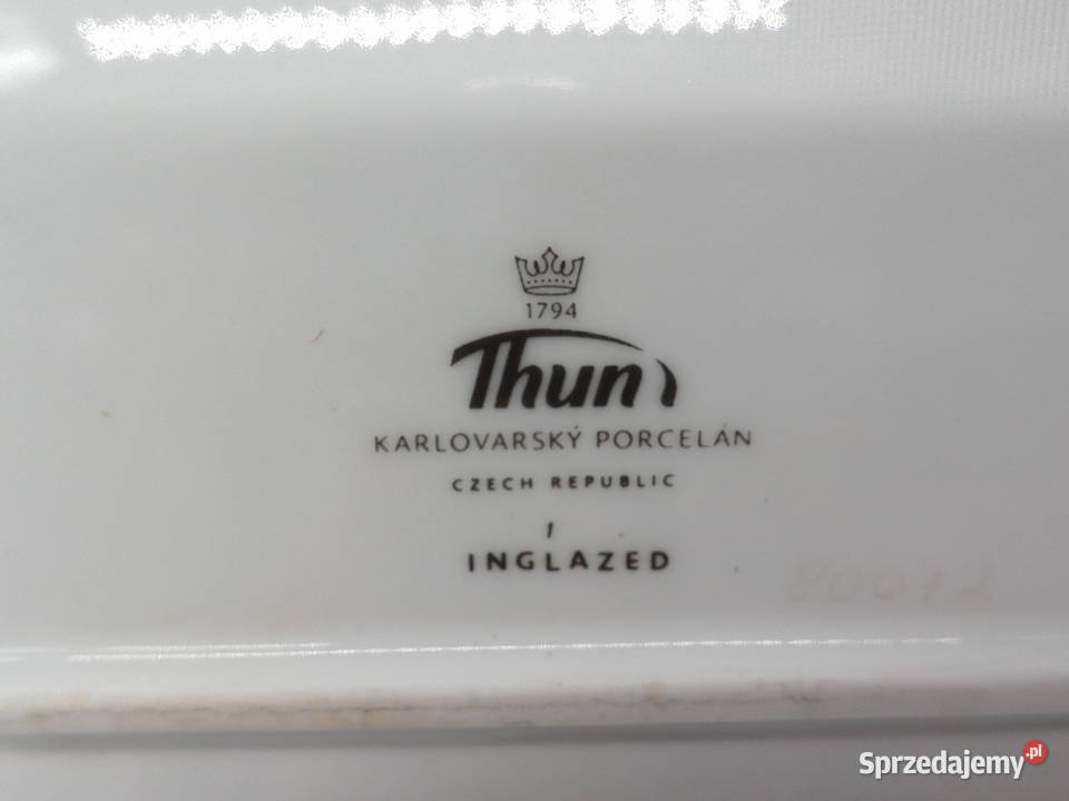 Owalny Półmisek Porcelanowy THUN Karlovarsk Raszków
