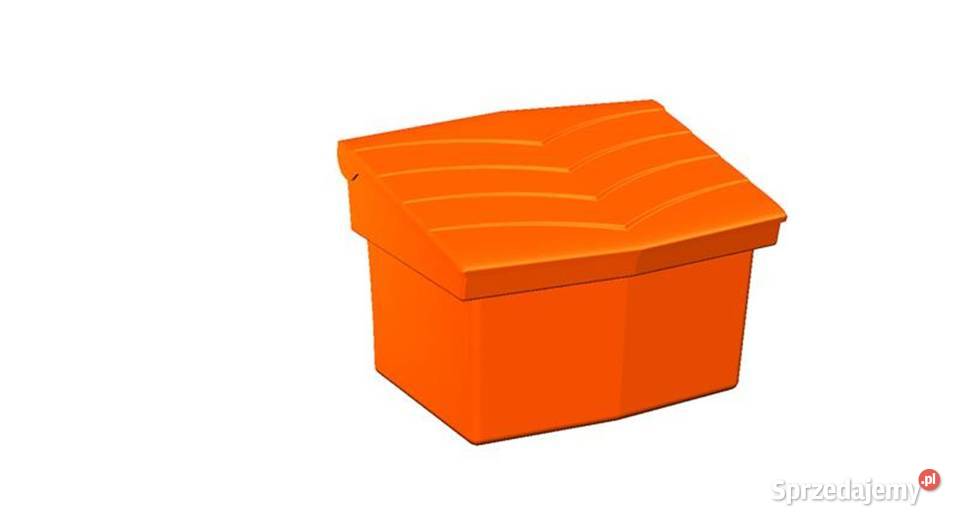 Pojemnik na sól piasek żwir i sorbent PE 90 l małopolskie