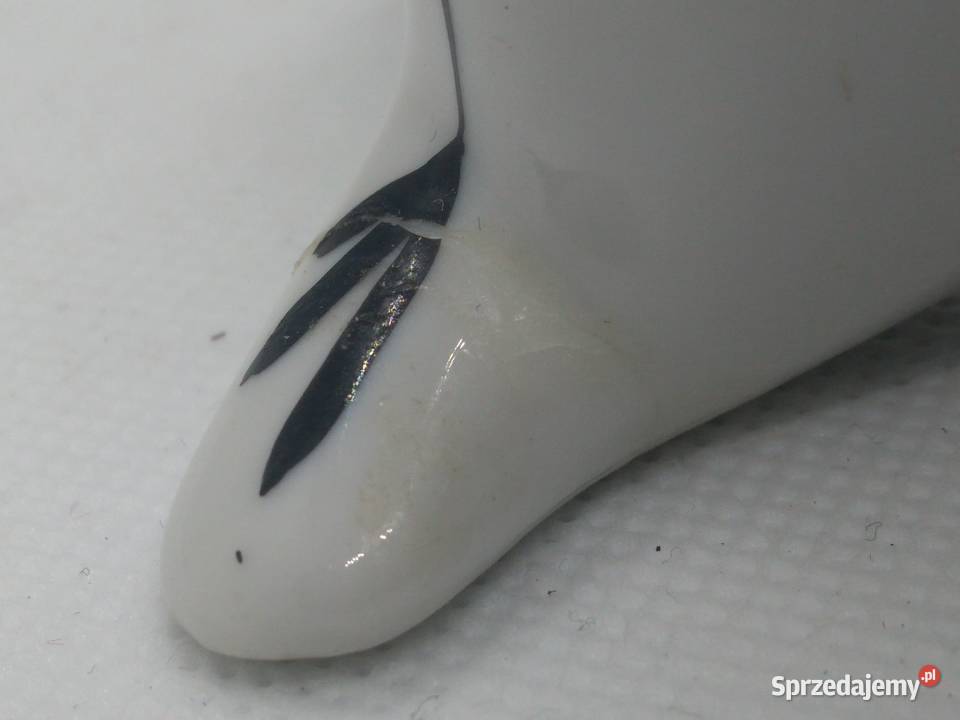 Ćmielów pingwin figurka porcelanowa 155 lata 60 Warszawa