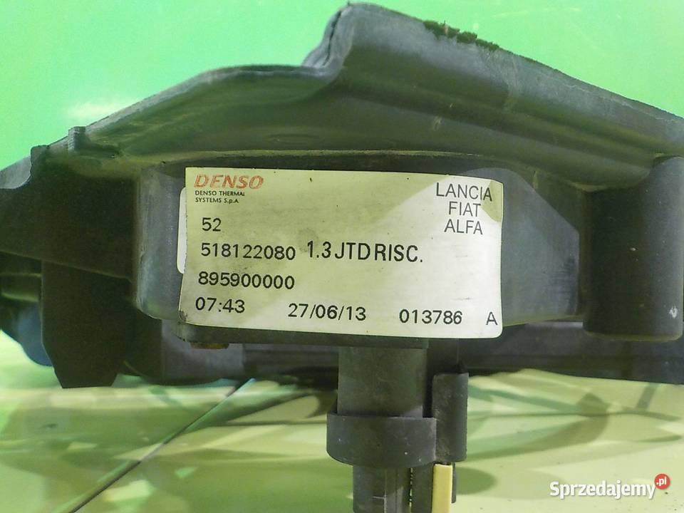 FIAT DOBLO II 13r VAN wentylator chlodnicy Suków sprzedam