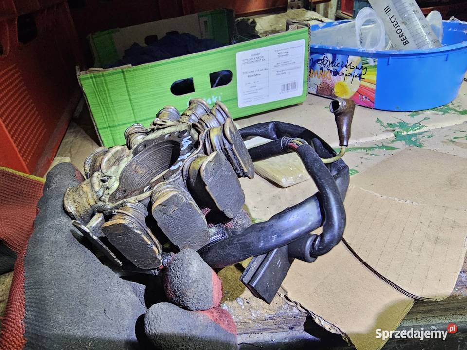 Kawasaki KMX 125 iskrownik stojan alternator Jelenia Góra