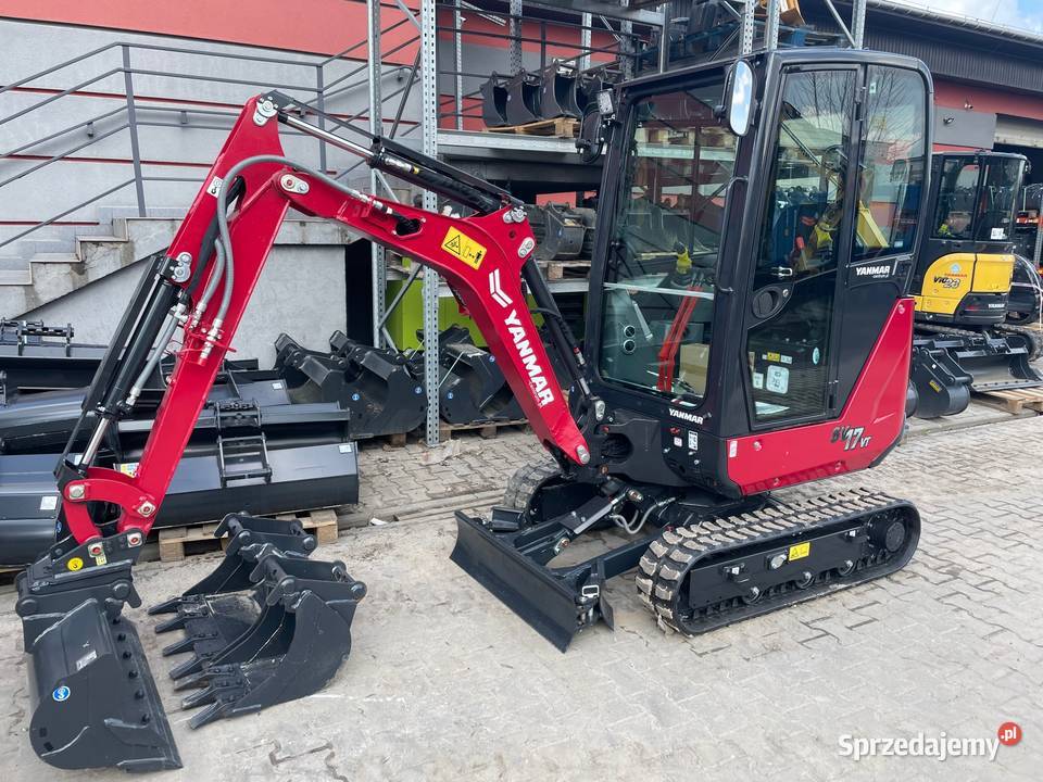 Nowa minikoparka YANMAR SV17VT SV17 RED Premium sprzedam