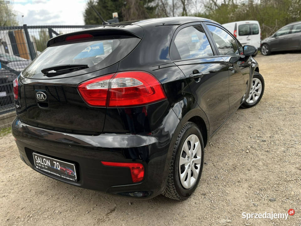 Kia Rio 12 1WŁ Klima Isofix Bez Rdzy Stan światła do jazdy dziennej Częstochowa