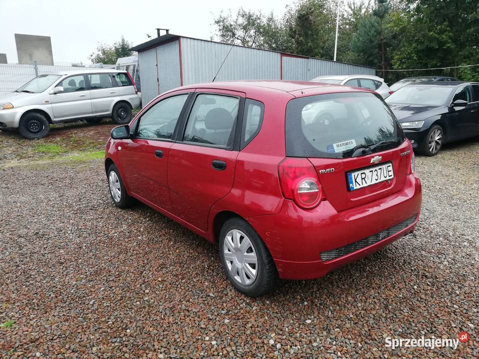 Chevrolet Aveo 12 16VLPG benzyna+LPG Kalwaria Zebrzydowska