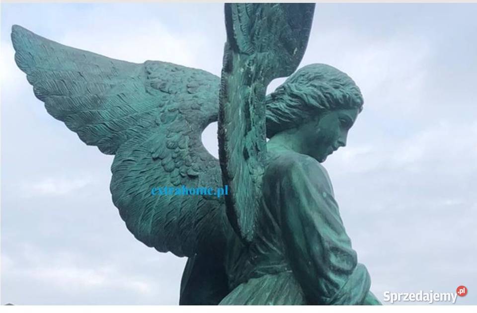 Fontanna Anioł Central Park replika z brązu H