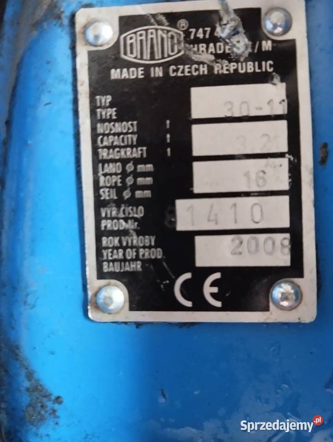 Wciągnik linowy 32 T