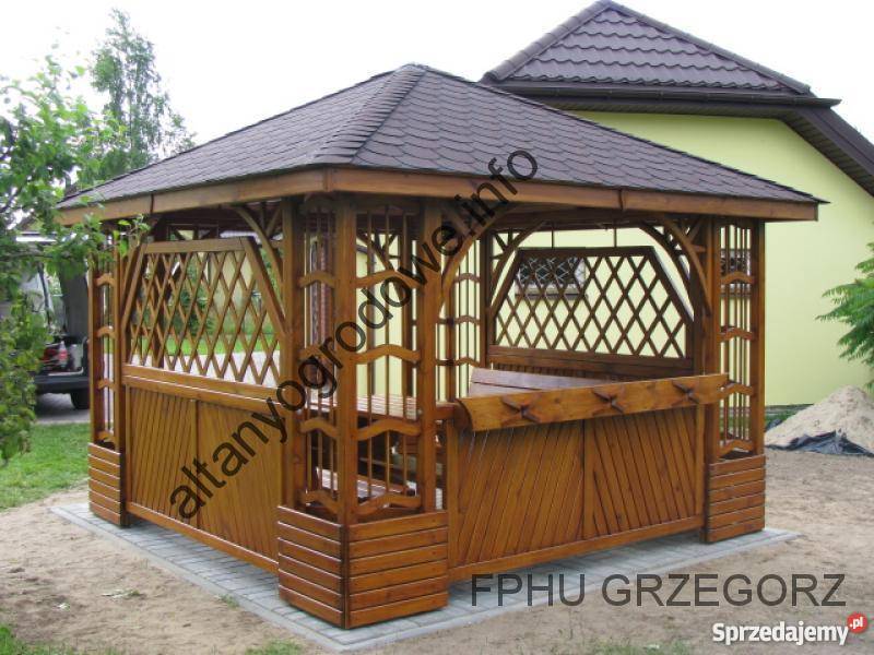 Altana Altany Ogrodowe Altanka Altany Drewniane Wąchock