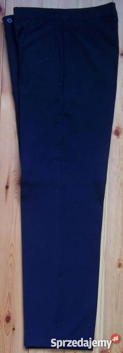 Eleganckie czarne spodnie w kant Eldorado Białystok