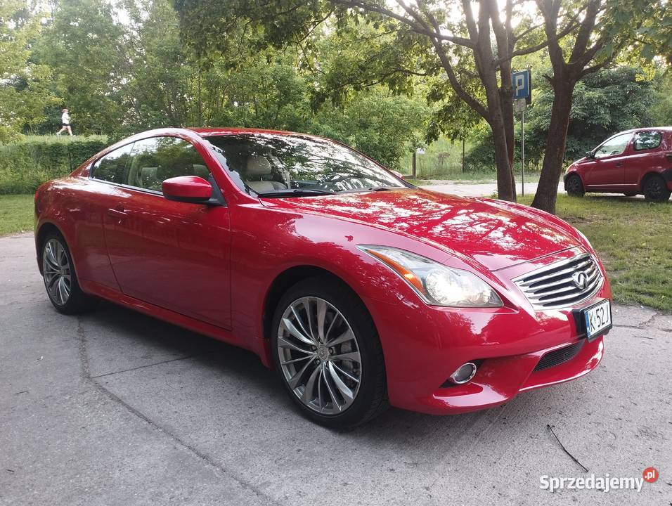 infiniti G37X S 37 BENZYNA 4X4 serwisowany w ASO mazowieckie Warszawa