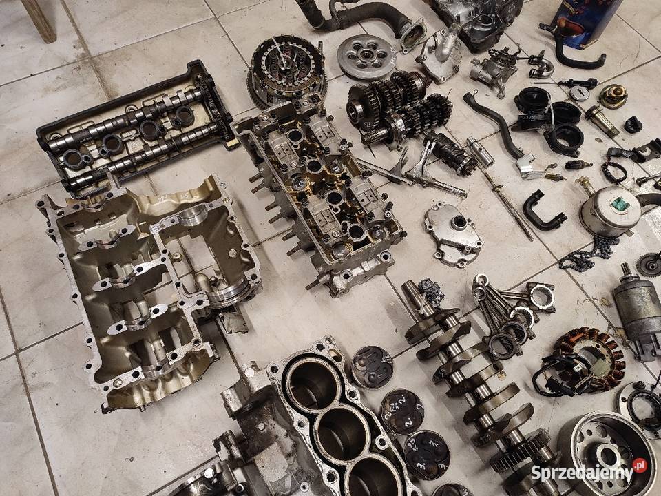 Yamaha FZ6 Fazer RJ07 części wał głowica kapa Jelenia Góra