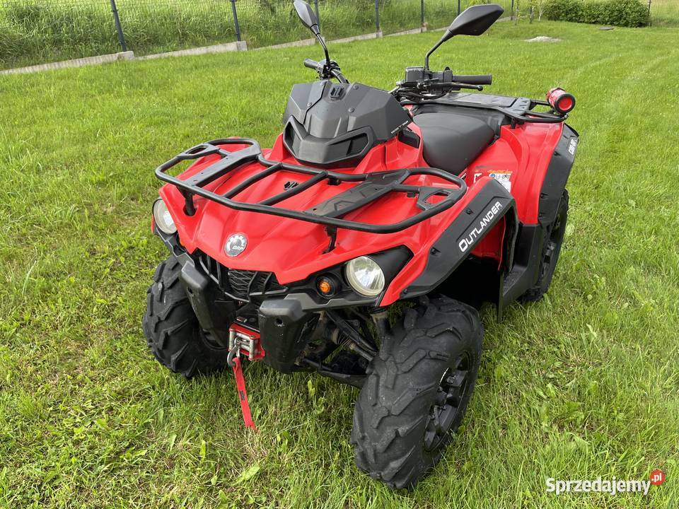 Canam outlander 570 quad przeprawowy Homologacją zarejestrowany jako zabytek Żywiec