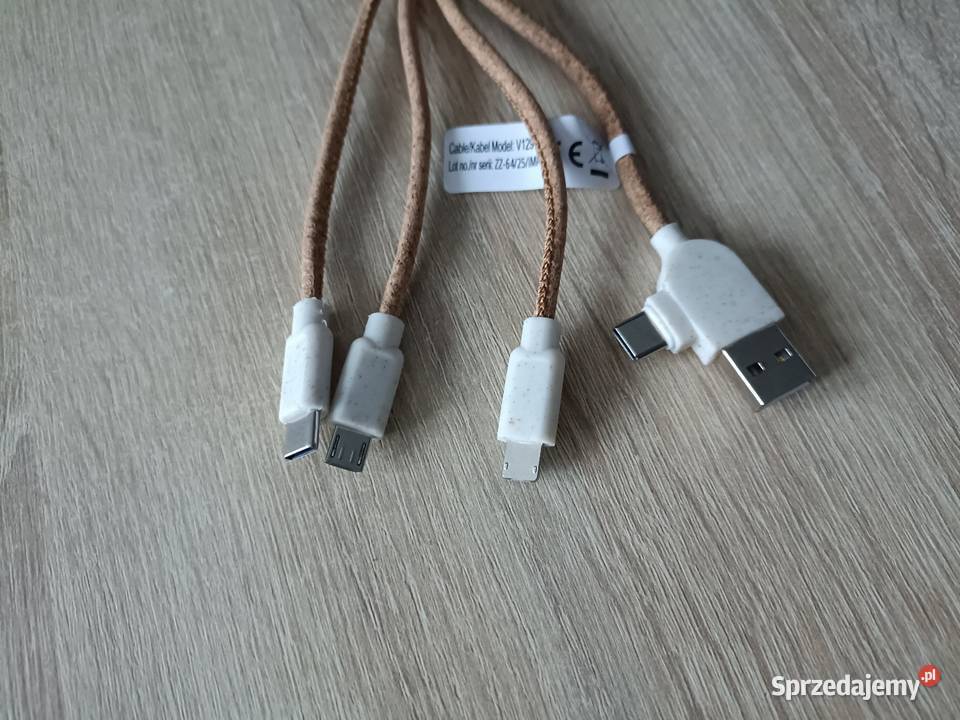 Korkowy kabel do ładowania Bright
