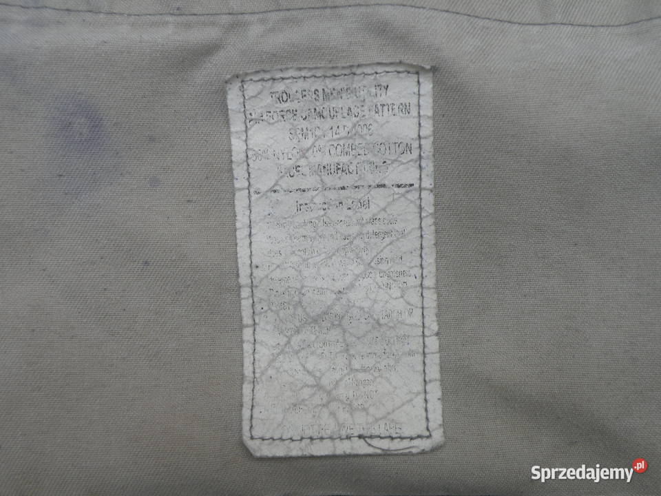 Spodnie ABU tiger stripes 30S ripstop 2 sprzedam