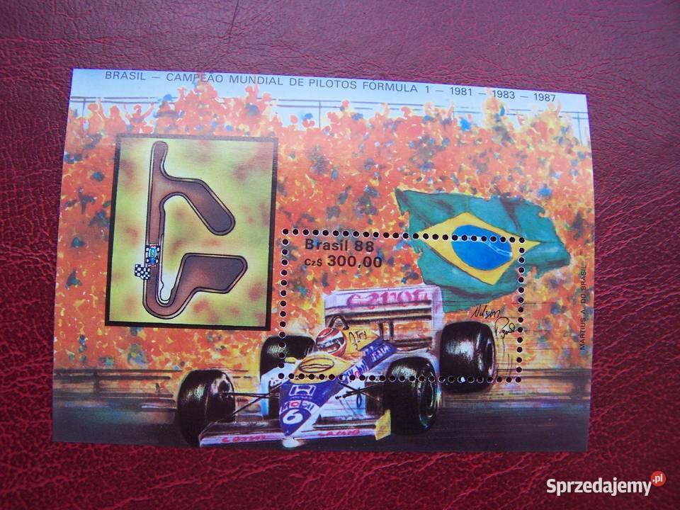 Brazylia 1988 MNH Sport Formuła I Tychy