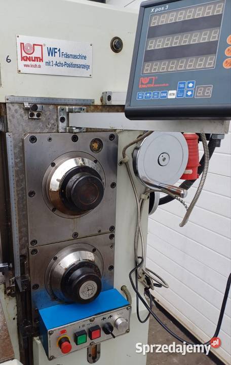 Frezarka narzędziowa do metalu wiertarka Produkcja Maków Podhalański