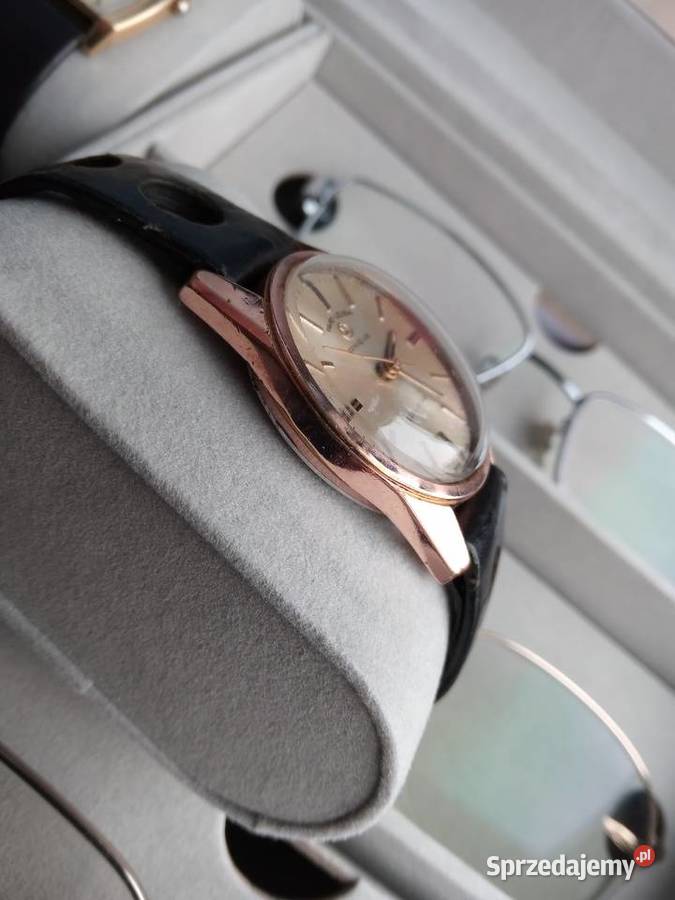zegarek szwajcarski z epoki lat 1960 45KM Lublin