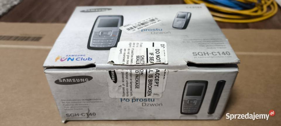Stary Kolekcjonerski Telefon Samsung SGHC140 Samsung śląskie Gliwice