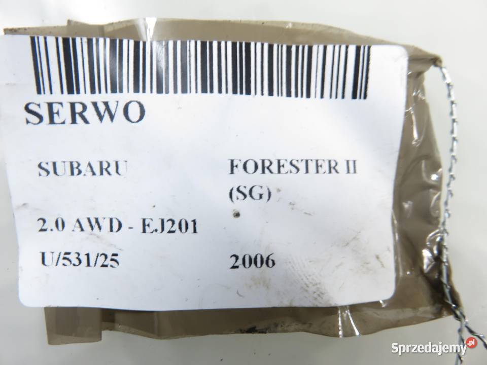 SERWO SUBARU FORESTER II SG 20 AWD 125 EJ201 osobowe