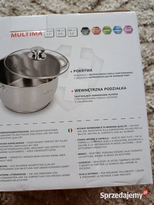 Garnki Zwieger 6 elementów do wszystkich podlaskie Białystok sprzedam