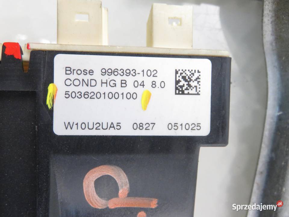 PODNOŚNIK SZYBY LEWY PRZEDNI CITROEN C4 I Mechanizmy opuszczania szyb