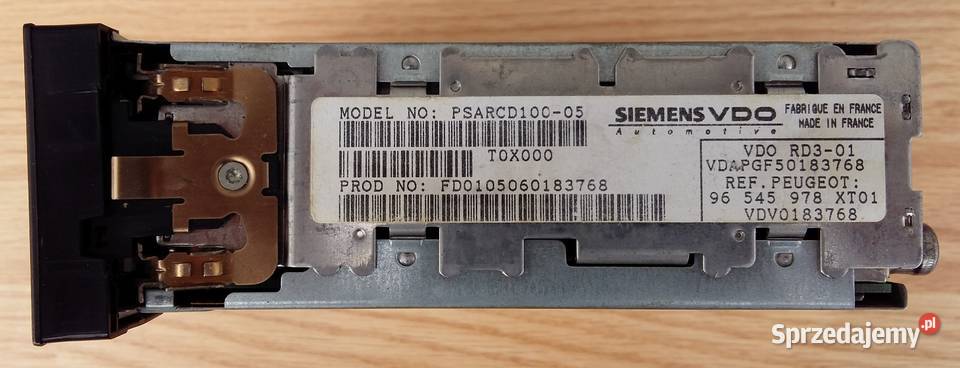 Radio CD PEUGEOT 206 307 CITROEN C3