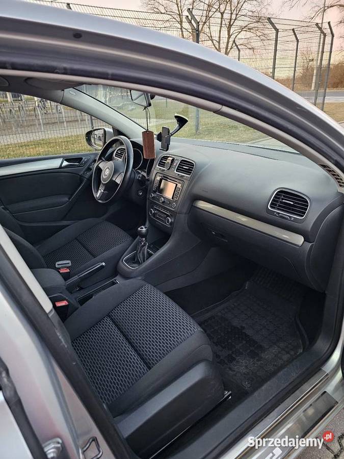 VW GOLF 6 20 110 5 BIEGÓW HISTORIA CEPIK ŁADNY diesel Lubin