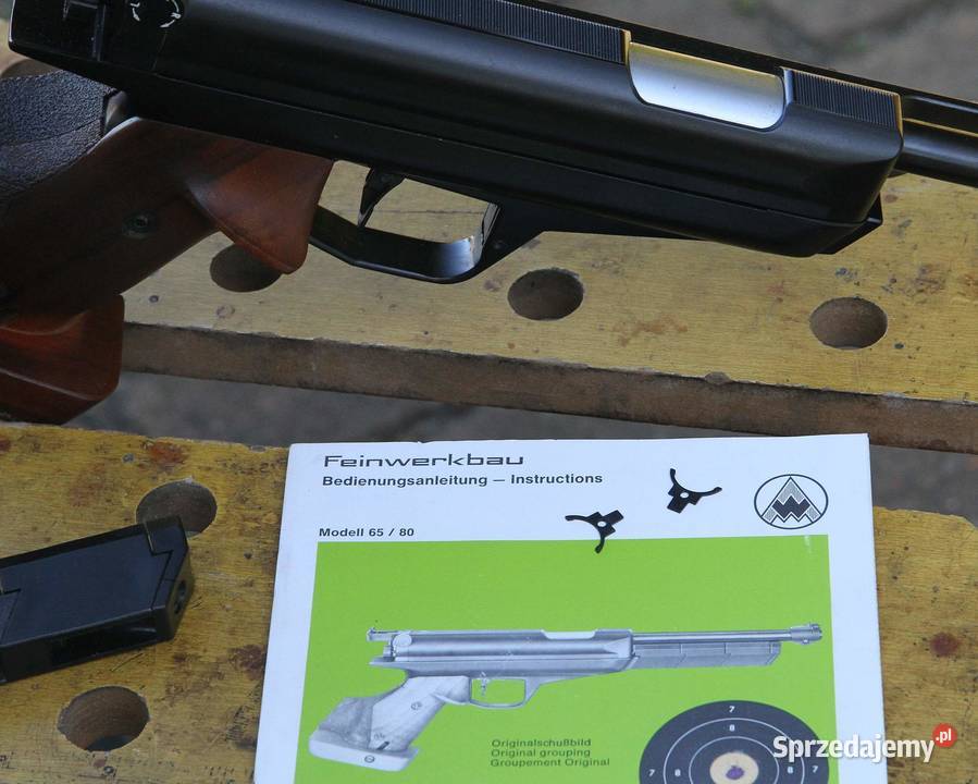 pistolet matchowy Feinwerkbau FWB80 wiatrówka śląskie Pszów sprzedam
