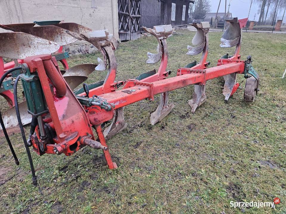 Pług Kverneland 4 skibowy obrotowy na resorze Kverneland podlaskie Mońki