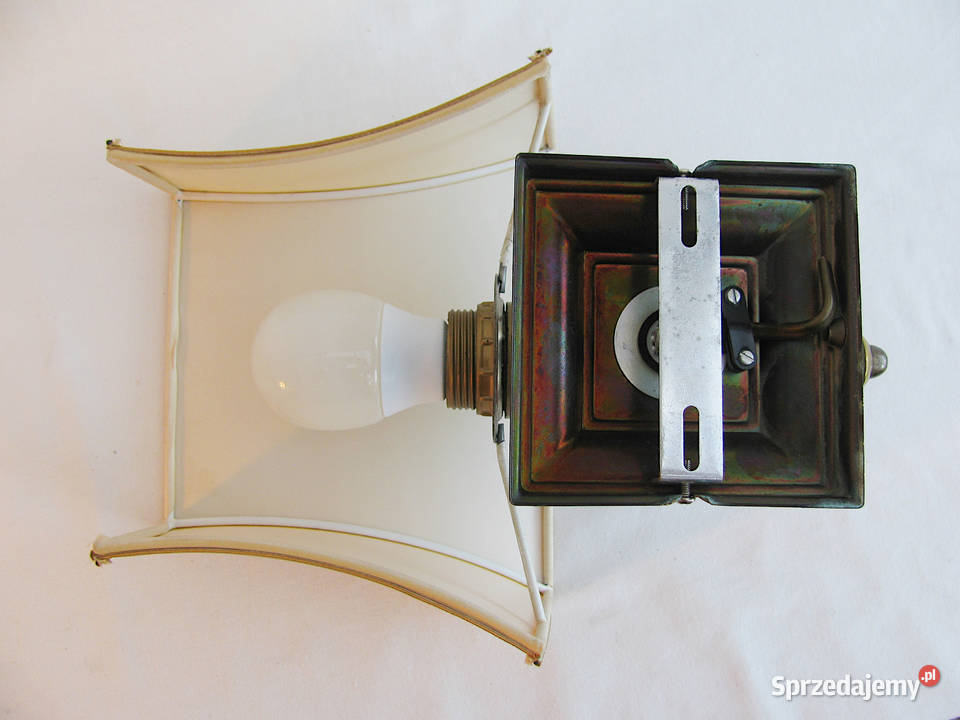 Kinkiet mosiądz V Kinkiety Szczecinek