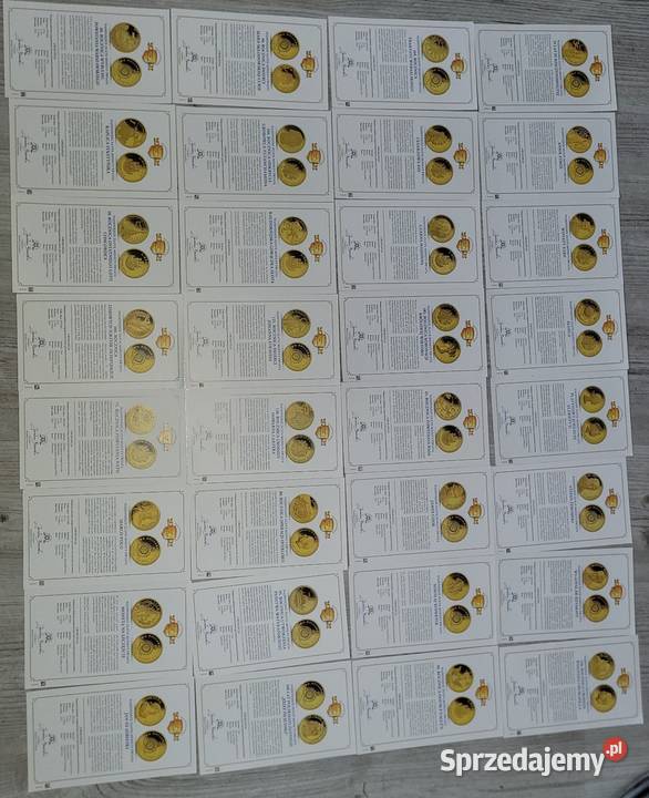 Złote monety Kąty Wrocławskie sprzedam