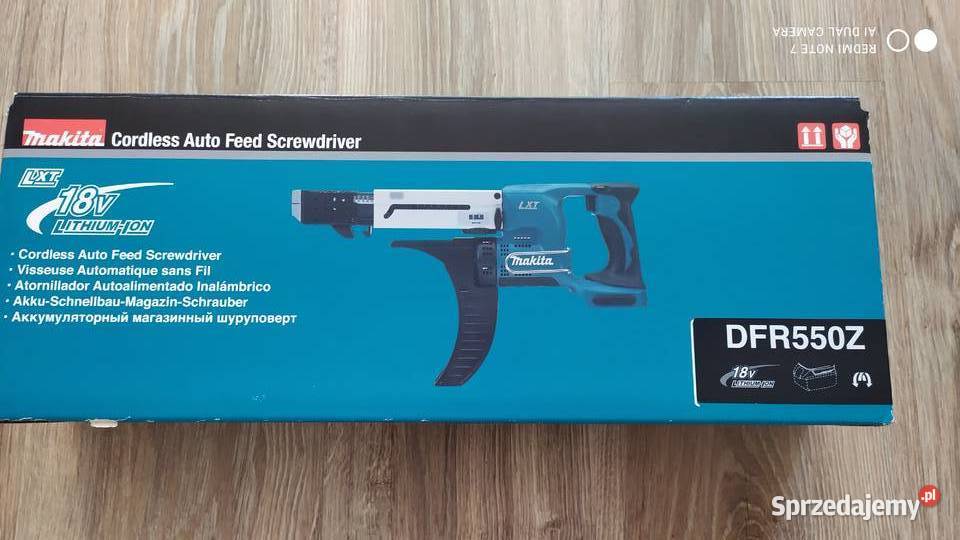 Wkrętarka Makita DFR550Z Słupsk