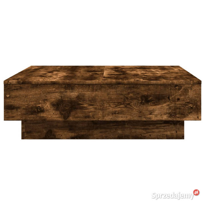 Stolik kawowy przydymiony dąb 90x90x28 WM848091 Warszawa