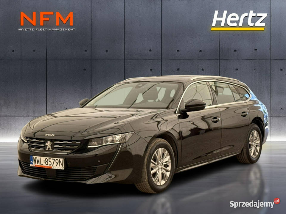 Peugeot 508 15 Bluehdi130 Active SW Salon FVat czarny Motoryzacja