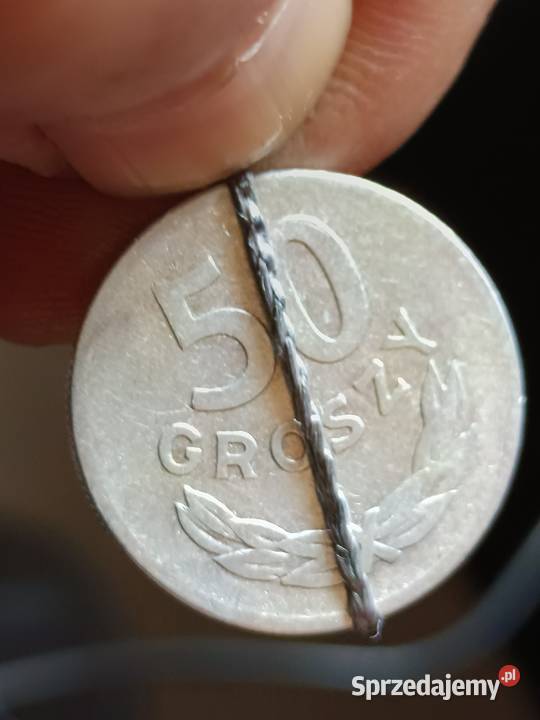 Sprzedam monete 50 groszy 1957 lekka skretka zaq lubelskie Chełm