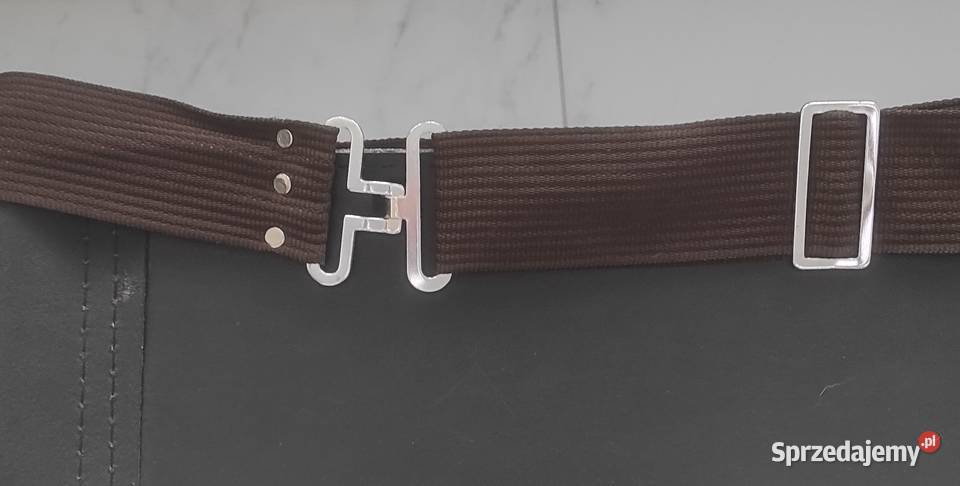 Skórzany pas narzędziowy monterski śląskie Rudziniec