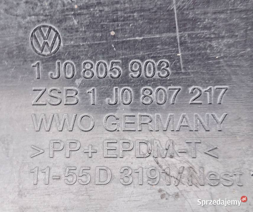 VW GOLF IV SPOJLER ZDERZAKA PRZEDNIEGO 1J0805903 zderzaki