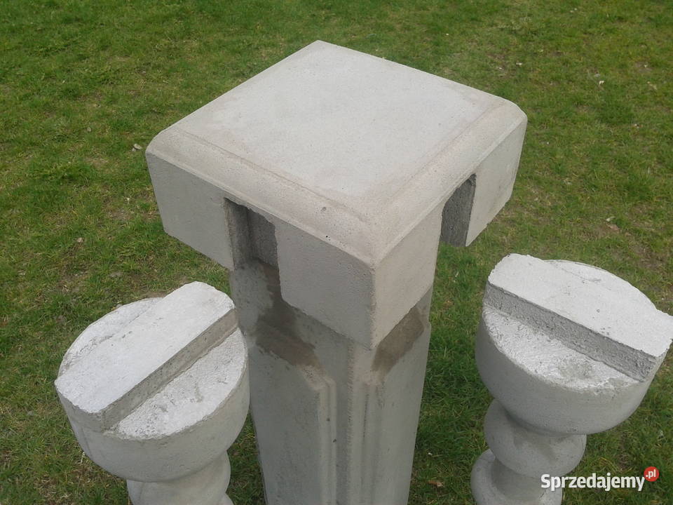 Tralki betonowebalustrada betonowa Szubin