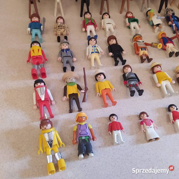 Playmobil figurki z dodatkami 50 sztuk