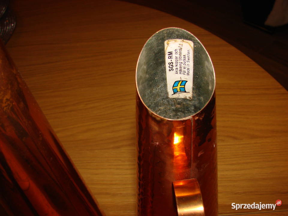 miedziany dzbanek Pruszcz Gdański