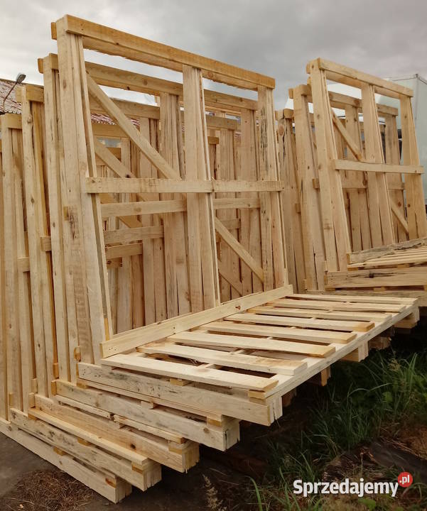 Stojaki drewniane do transportu OKIEN SZYB FASAD Stargard