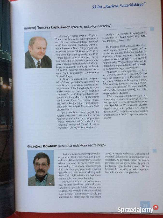 2848 Kurier Szczeciński 55 Lat 19452000 Szczecin